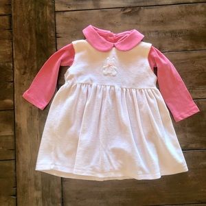 Bundle Kissy Kissy Terry dress Gap onesie 18-24 months girl outfit